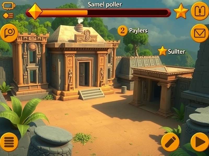 Temple Treasure Finder puzzle solving interface